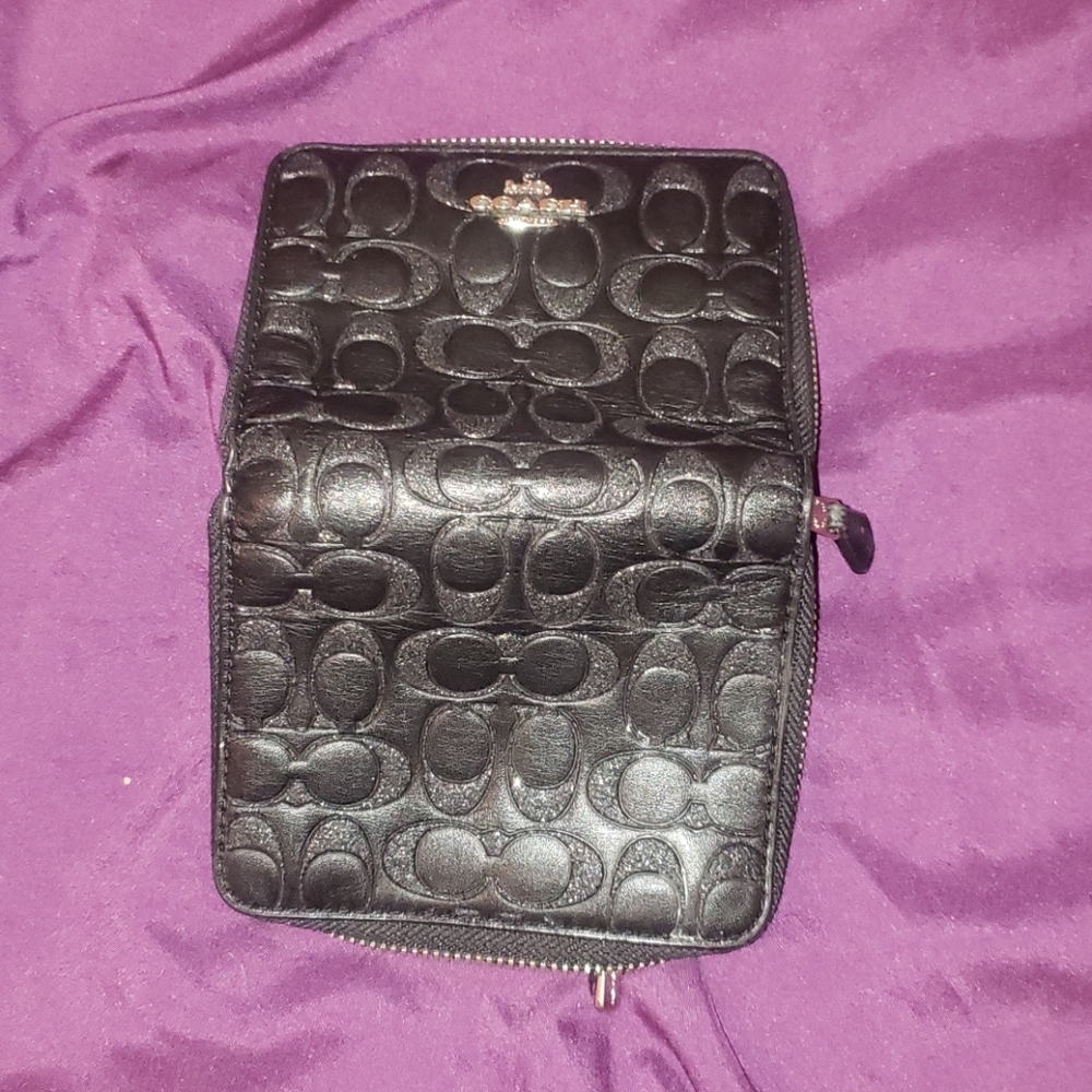 Coach glitter small wallet